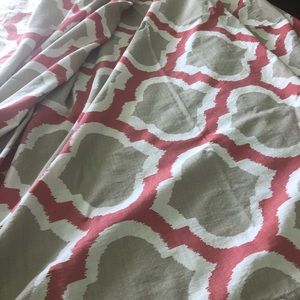 2 tab top curtain panels full length 84 inches